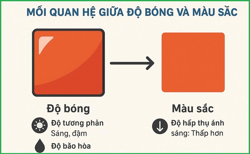 Độ Bóng và Màu Sắc Trong In Ấn Độ Bóng - Màu Sắc Trong In Ấn